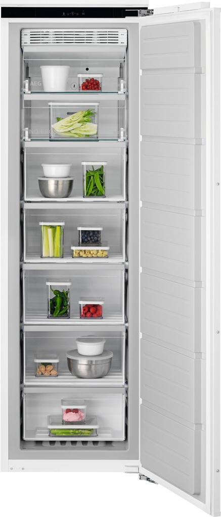 [NAB7N181EC] AEG NAB7N181EC Fully Integrated Upright No Frost Freezer - Fixed Hinge