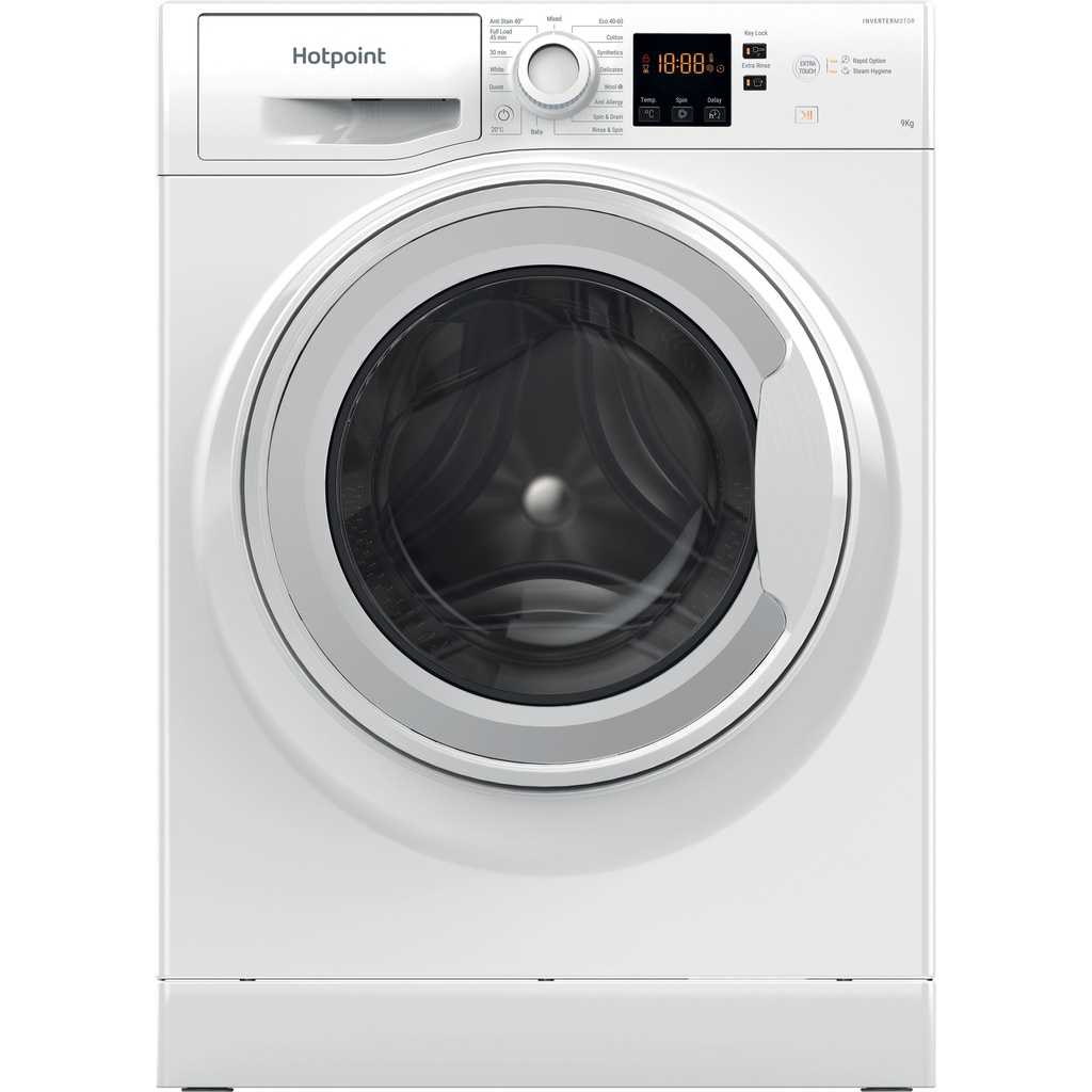 Hotpoint NSWF946WUK 9kg 1400 Spin Washing Machine - White