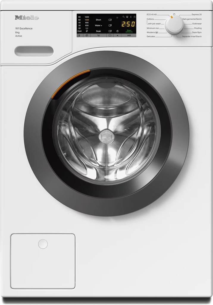 Miele WEA125 WCS 8kg 1400 Spin Washing Machine - White