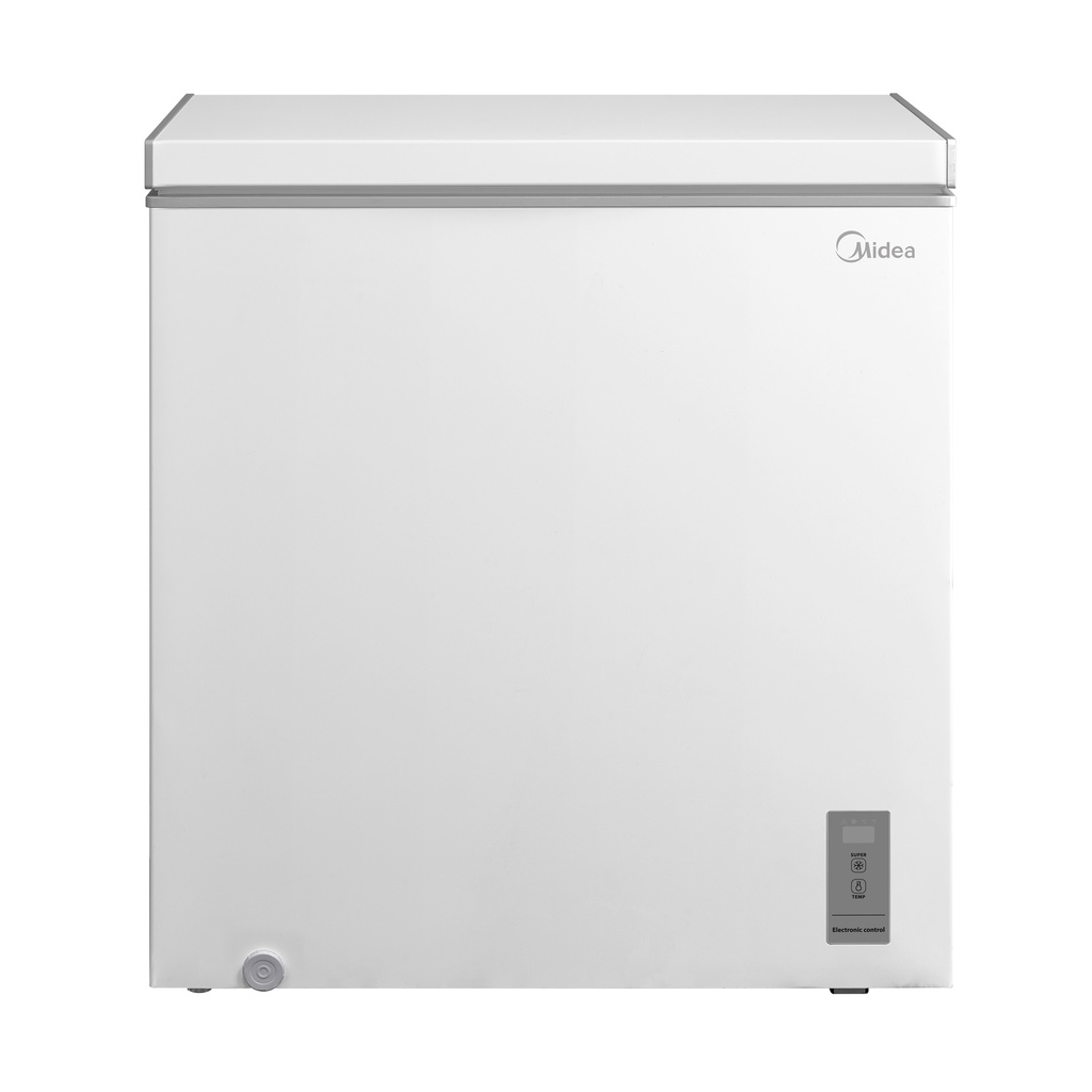 Midea MDRC284FZE01 198 Ltr Static Chest Freezer - White