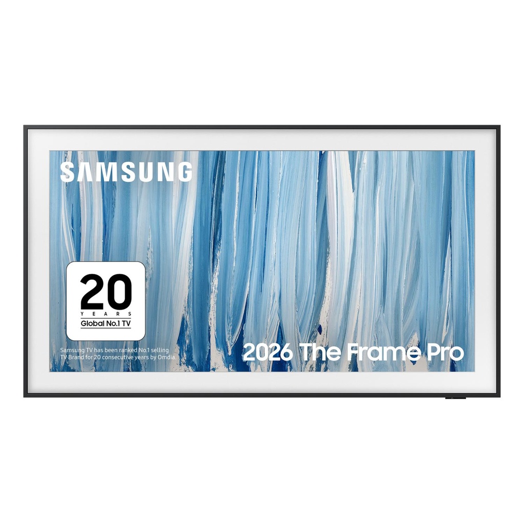 Samsung QE65LS03HWUXXU 65" 4K The Frame Pro Neo QLED 4K Vision AI Smart TV Art Mode & Wall Mount TV