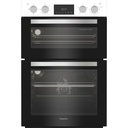 Hotpoint DIH10DW 89cm Built In Electric Double Oven - White