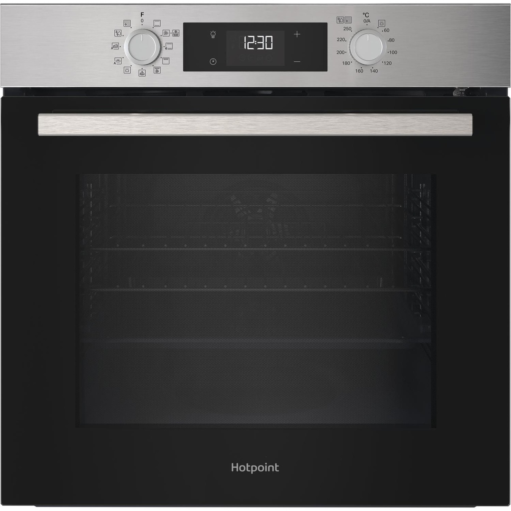 [HO278PXUK] Hotpoint HO278PXUK 60cm Built In Electric Single Oven - Silver