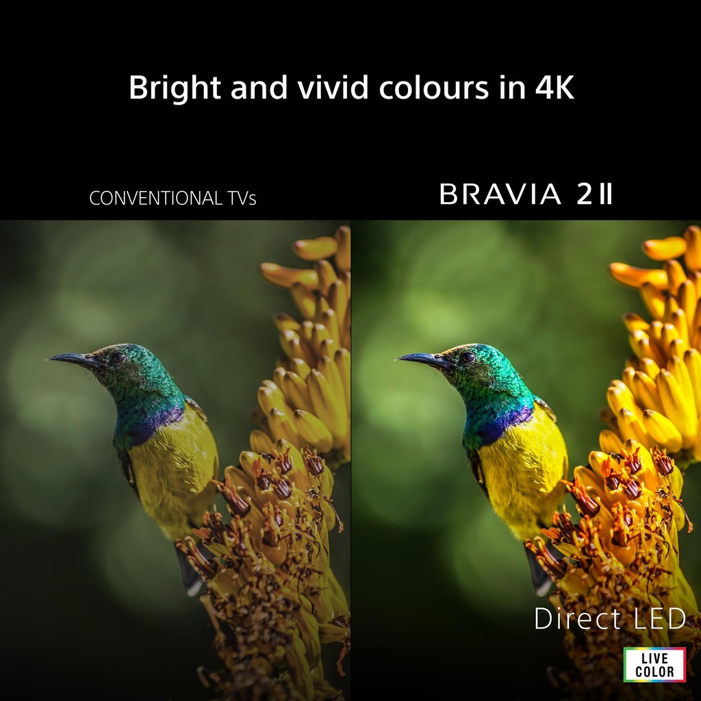 Sony K43S25M2PB.UKA 43" 4K BRAVIA 2 II Direct LED Google TV