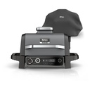 Ninja OG703UK Outdoor Woodfire Electric BBQ Grill & Smoker with Cover - Black