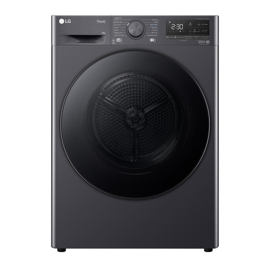 LG FDV709GN 9kg Heat Pump Tumble Dryer - Slate Grey