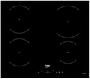 Beko HIIP64430QT 60cm Induction Hob with Touch Controls - Black