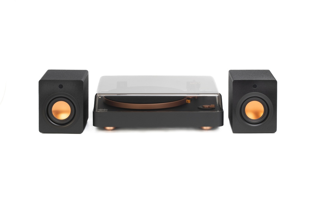 Mitchell Acoustics uStream Groove Turntable with Speakers