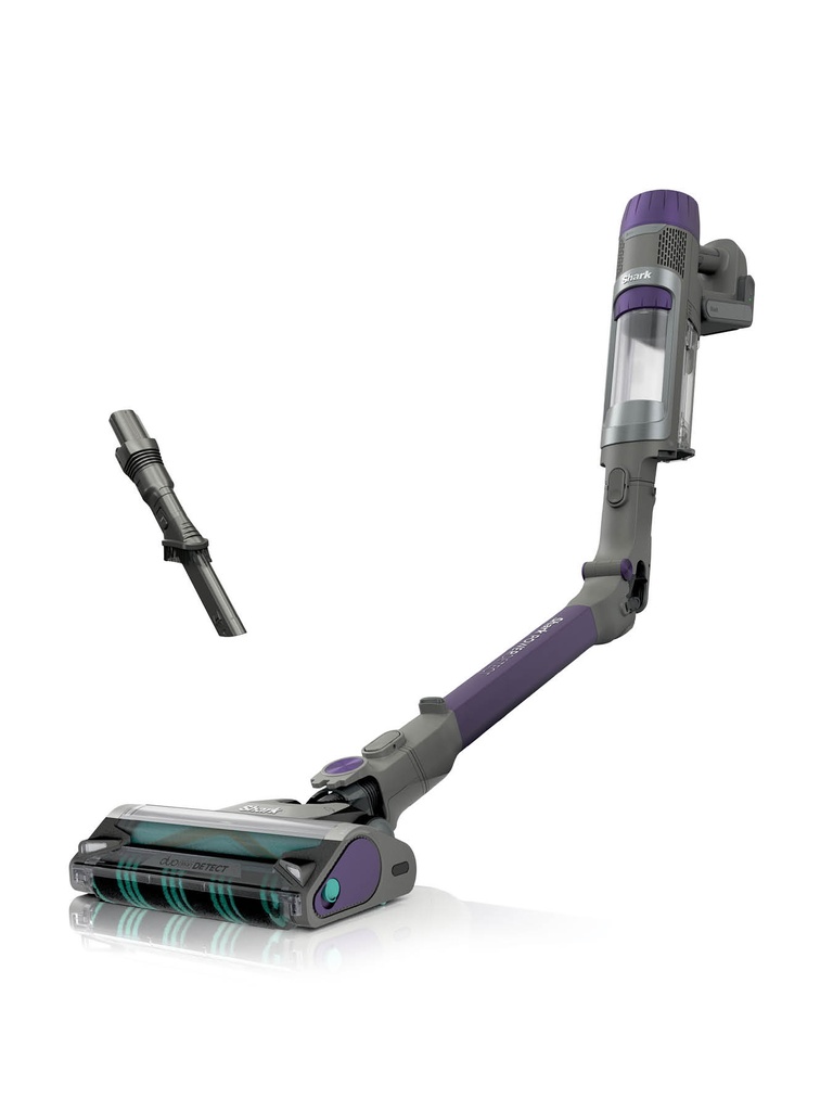 Shark IP1251UK PowerDetect Cordless Vacuum Cleaner - 70 Minutes Run Time - Purple/Grey