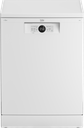Beko BDFN26432W Full Size Dishwasher - White - 14 Place Settings