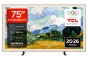TCL 75A400 PRO-UK 75" 4K Ultra HD QD-MINI LED AI Art TV