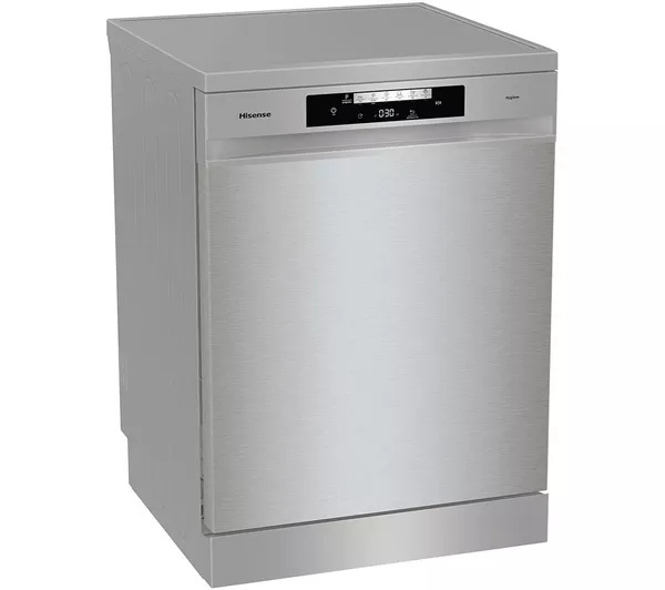 [HS642D90XUK] Hisense HS642D90XUK Dishwasher - Stainless Steel - 14 Place Settings
