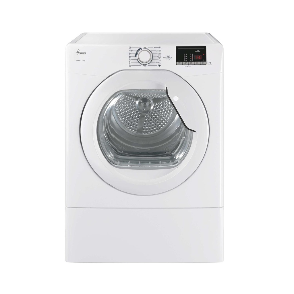 [HLE V10DG-80] Hoover HLEV10DG-80 10kg Vented Tumble Dryer - White