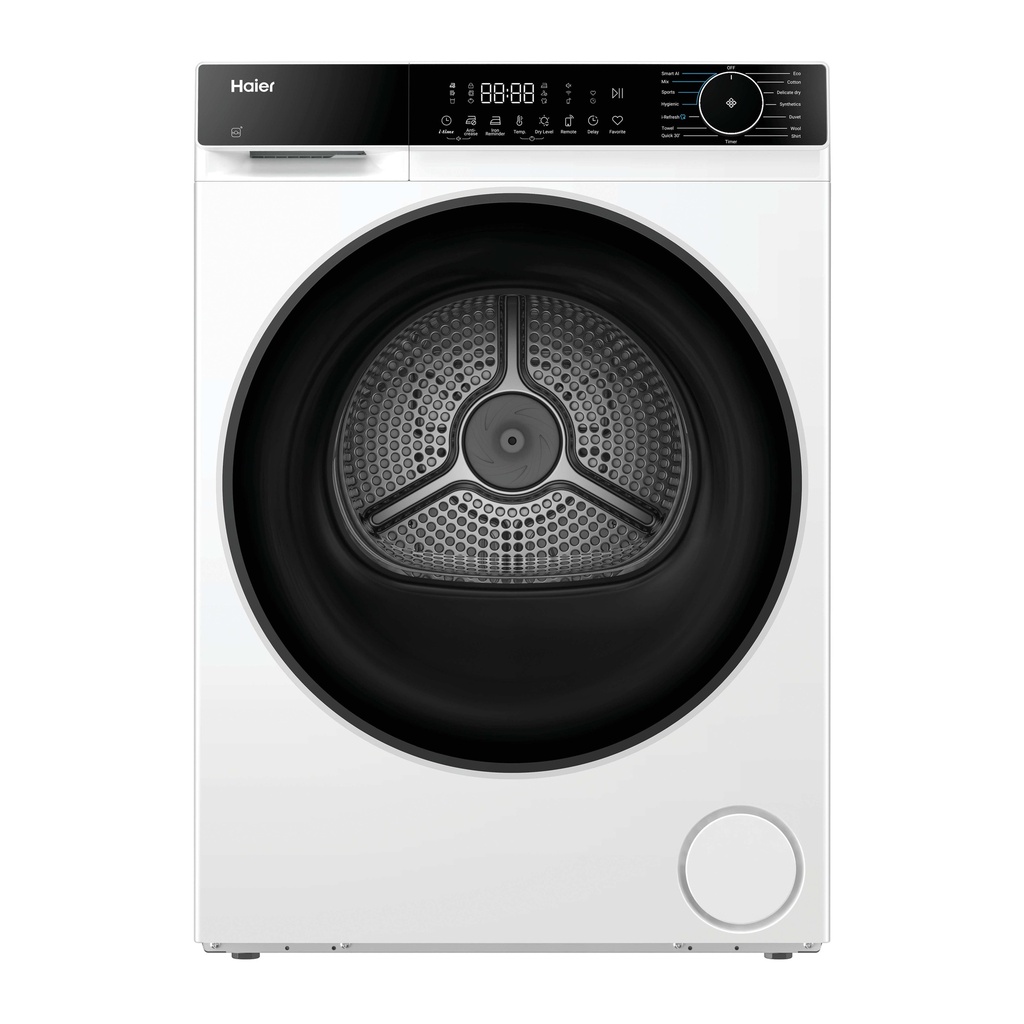 Haier HD80-D357U1-UK 8kg Heat Pump Tumble Dryer - White