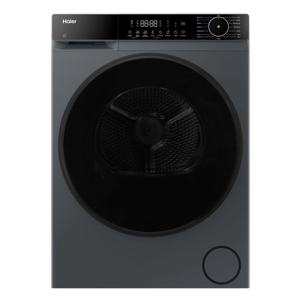 HAIER X Series 5 Plus HD90 D357AGU1-UK WiFi-enabled 9 kg Heat Pump Tumble Dryer - Graphite