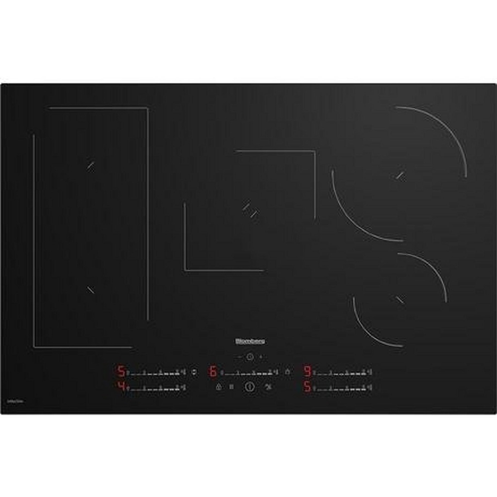 Blomberg MIX55487N 78cm Cook Sensor Induction Hob - Ceramic Black