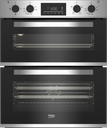 Beko CTFY22309X 59.4cm Built under Electric Double Oven - Stainless Steel
