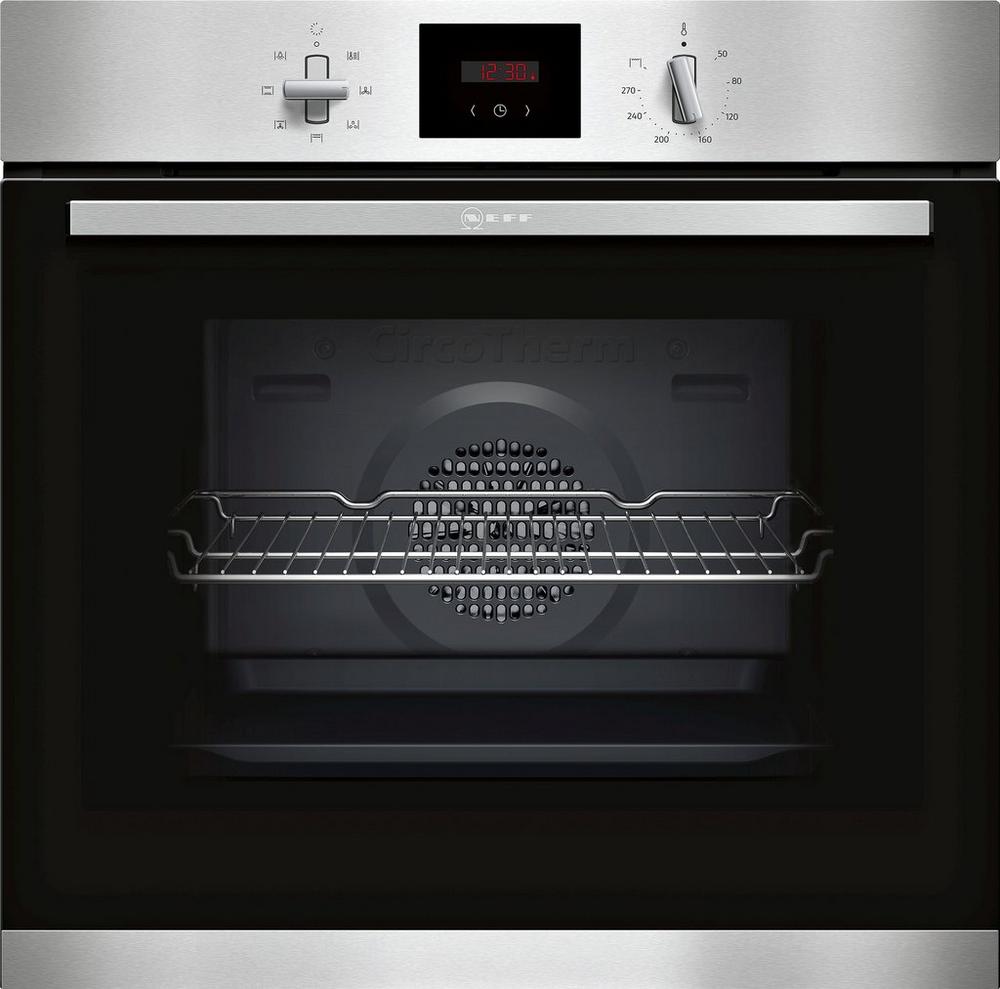 NEFF B1GCC0AN0B 56cm Built In Electric Single Oven - Stainless Steel