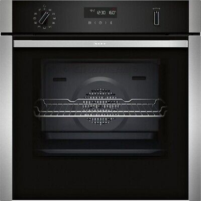 NEFF B6ACH7HH0B 59.4cm Built In Electric Single Oven - Stainless Steel