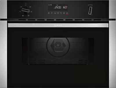 NEFF C1AMG84N0B 44 Litre Built-in microwave oven with hot air - Stainless Steel