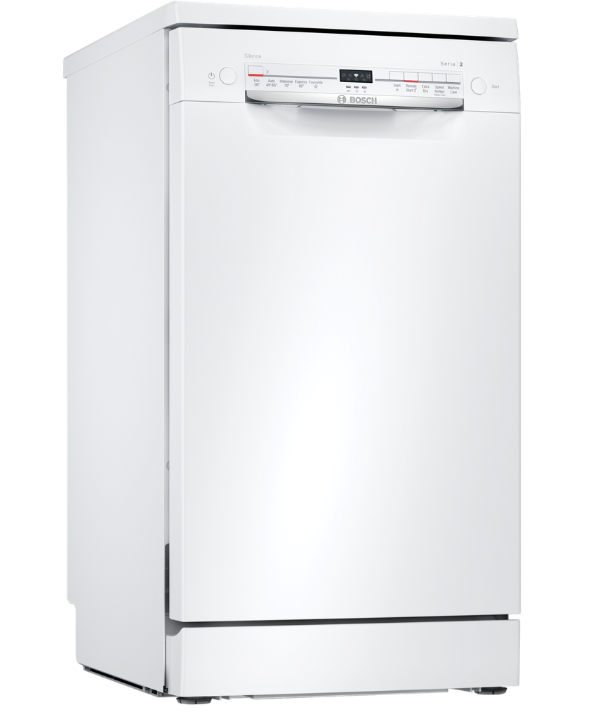 Bosch SPS2IKW04G Slimline Dishwasher - White - 9 Place Settings