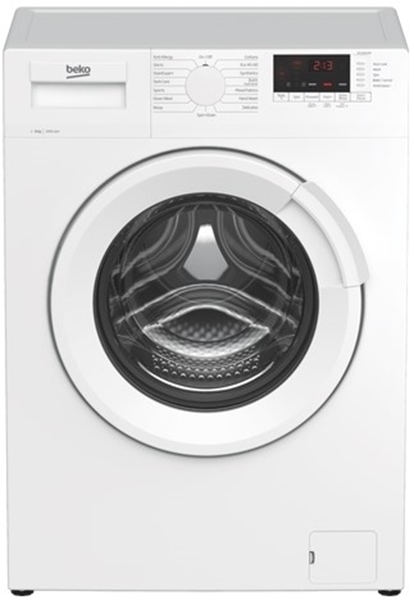 Beko WTL84141W 8kg 1400rpm Freestanding RecycledTub Washing Machine - White