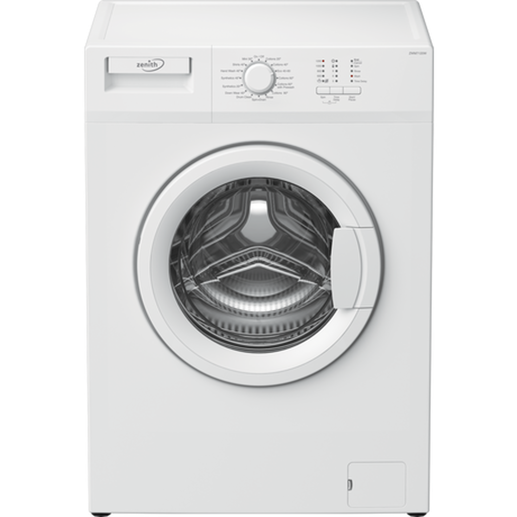 Zenith ZWM7120W 7kg 1200 Spin Slim Depth Washing Machine - White