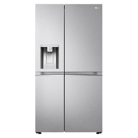 LG GSLV91MBAC 91.3cm Frost Free American Style Fridge Freezer - Metal Sorbet