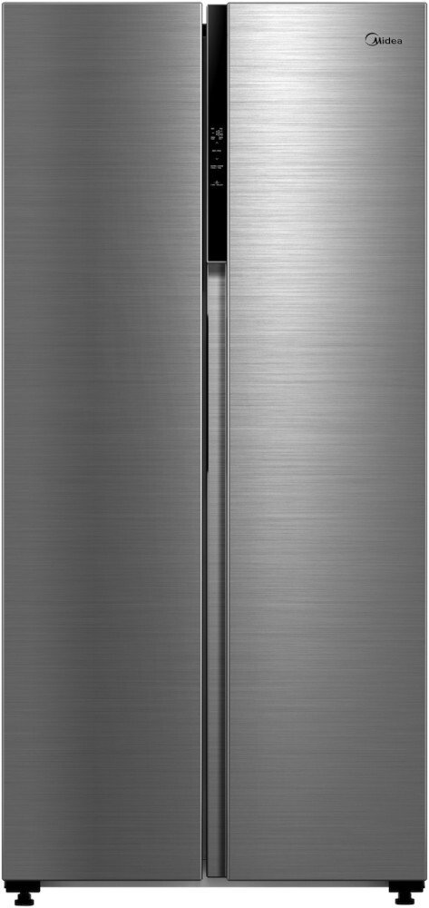 Midea MDRS619FGF46 83.5cm Total No Frost American Style Fridge Freezer - Stainless Steel