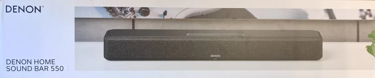 Denon Home SB550E2GB Wireless Soundbar - Black 