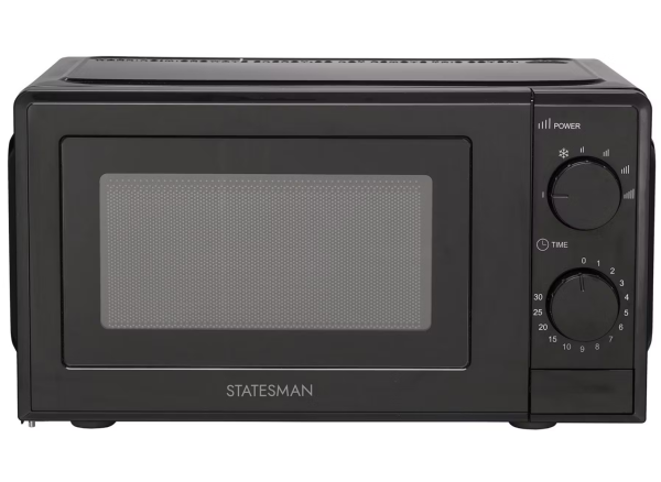 Statesman SKMS0720MPB 20 Litres Single Microwave - Black