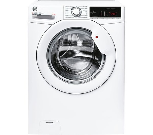 [H3W 48TA4] Hoover H3W 8kg 1400 Spin Washing Machine - White