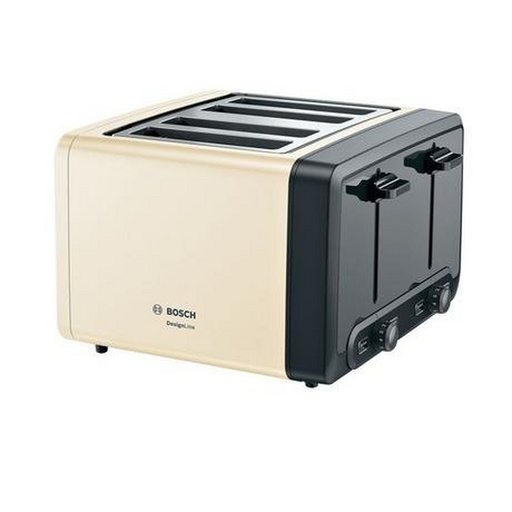 [TAT4P447GB] Bosch TAT4P447GB 4 Slot Toaster - Cream