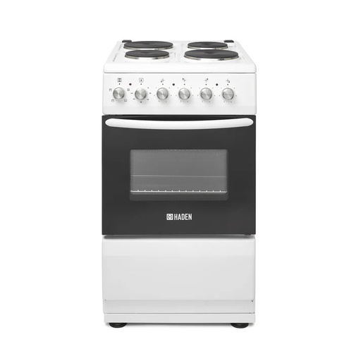 [HES051W] Haden HES051W 50cm Single Oven Electric Cooker with Sealed Plate Hob - White