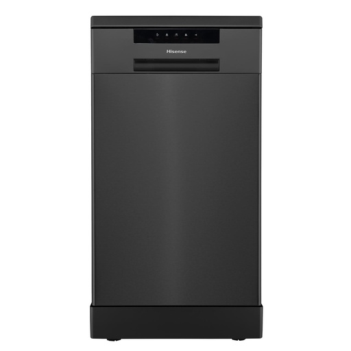 [HS523E15BUK] Hisense HS523E15BUK Slimline Dishwasher - Black - 10 Place Settings