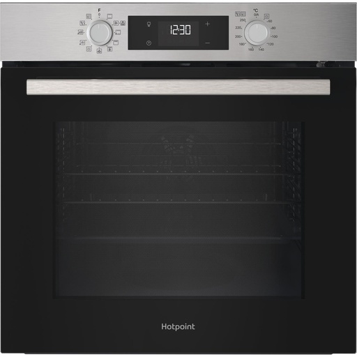 [HO278PXUK] Hotpoint HO278PXUK 60cm Built In Electric Single Oven - Silver