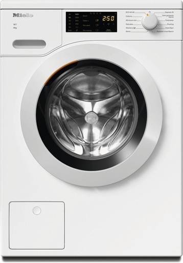 [WCD020WPS] Miele WCD020WPS 8kg 1400 Spin Washing Machine - Lotus White