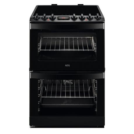 [CIB6742MCB] AEG CIB6742MCB 60 cm Induction Double Electric Cooker - Matte Black