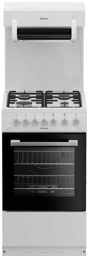 [GGS9151W] Blomberg GGS9151W 50cm Single oven Gas Cooker with Eye Level Grill - White