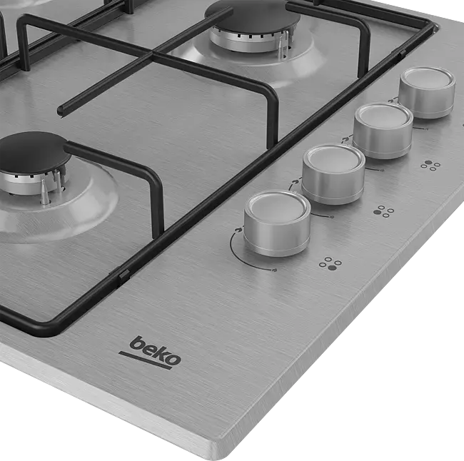 [CIHYG21SX] Beko CIHYG21SX 61cm Gas Hob - Stainless Steel