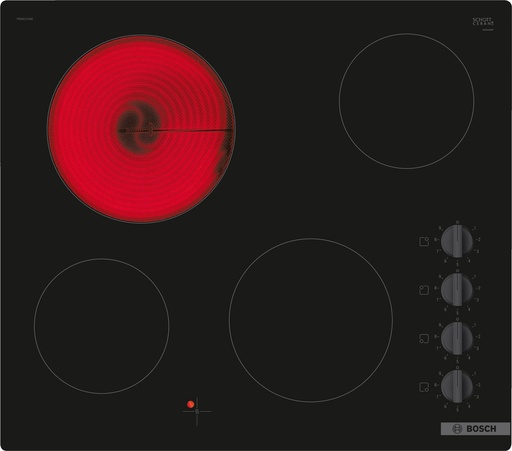 [PKE611CA3E] Bosch PKE611CA3E 59.2cm Ceramic Hob - Black