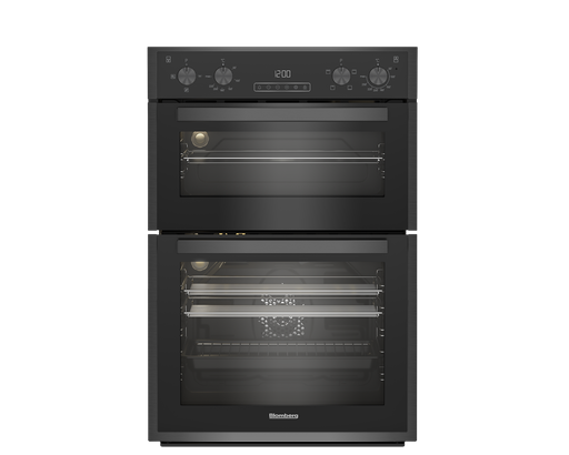 [RODN9202DX] Blomberg RODN9202DX 59.4cm Built In Electric Double Oven - Dark Steel