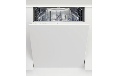 [D2IHL326UK] Indesit D2IHL326UK Full Size Integrated Dishwasher - White- 14 Place Settings