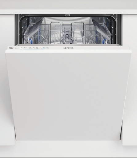 [D2IHL326UK] Indesit D2IHL326UK Full Size Integrated Dishwasher - White- 14 Place Settings