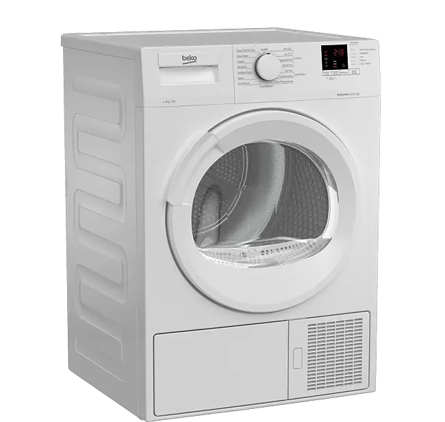 [DTLP81141W] Beko DTLP81141W 8kg Heat Pump Tumble Dryer - White