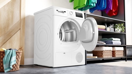 [WTH84001GB] Bosch WTH84001GB 8kg Heat Pump Tumble Dryer - White