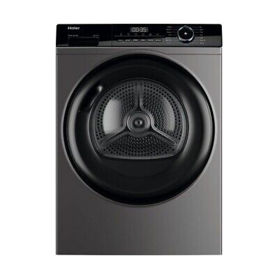[HD90-A2939S-UK] Haier HD90-A2939S-UK 9kg Heat Pump Tumble Dryer - Graphite