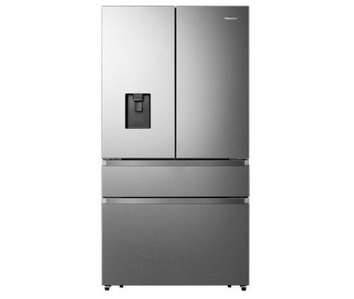 [RF749N4SWSE] Hisense RF749N4SWSE 91.4cm  American Style Fridge Freezer - Stainless Steel