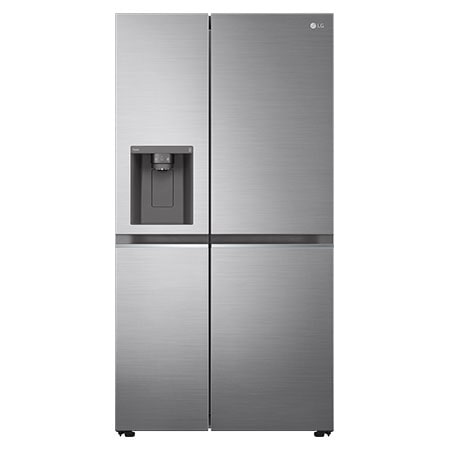 [GSLV71PZTD] LG GSLV71PZTD 91.3cm Frost Free American Style Fridge Freezer - Shiny Steel