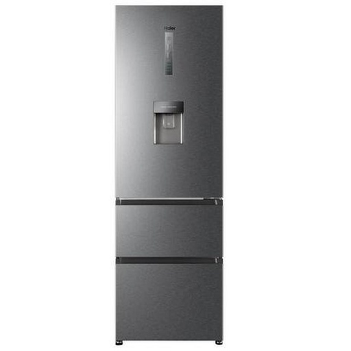 [HETR3619FWMG] Haier HETR3619FWMG 60cm 70/30 Frost Free Fridge Freezer - Silver